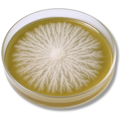 Placas de agar MYA pre-vertidas: medio de alta calidad para el cultivo de micelio con Parafilm gratis.