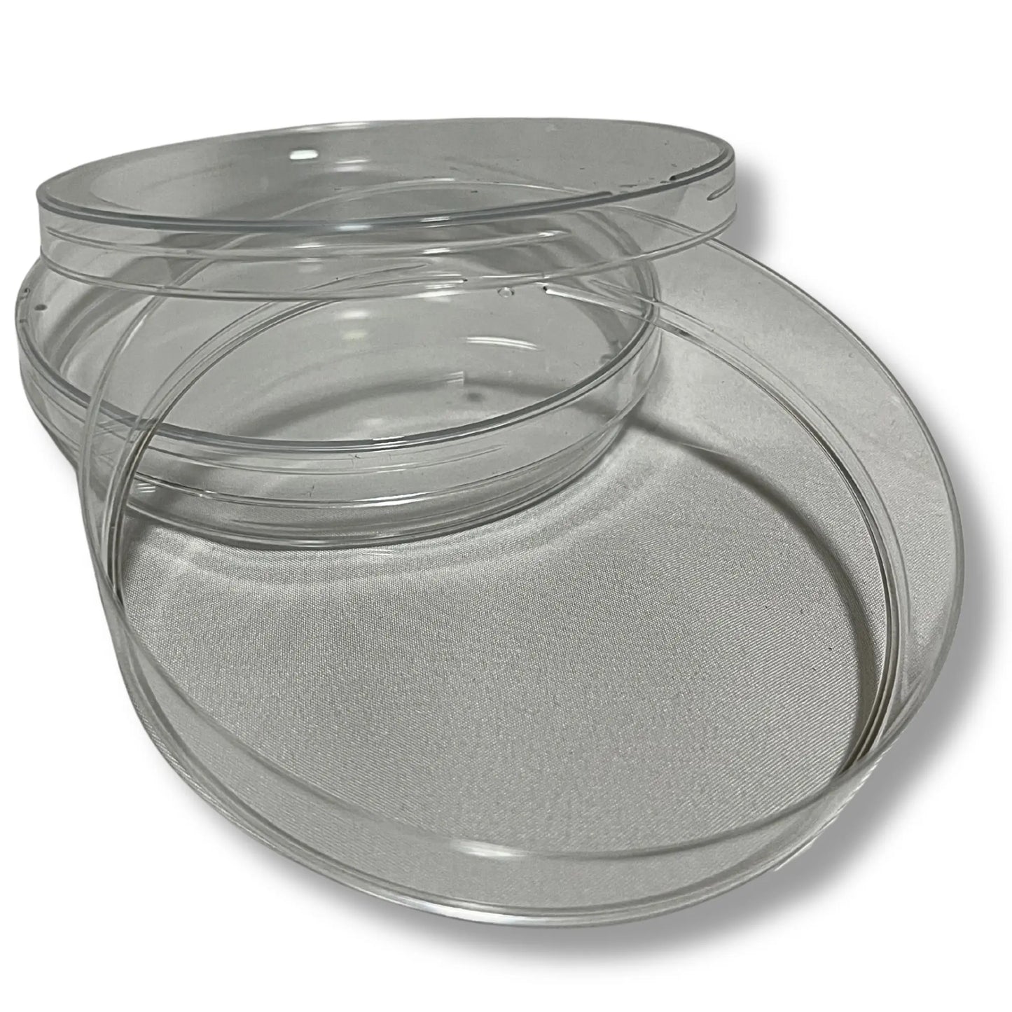 90mm Petri Dishes — 20 Pack | Plates for Agar, Culture Expansion & Mycology Work