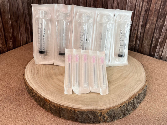 Sterile Syringe & Needle Set – Essential Tool for Mushroom Cultivation and Research
